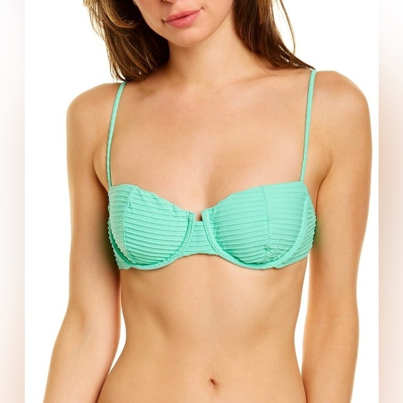 NEW ViX Paula Herman NY Bikini Top Small - Picture 1 of 4